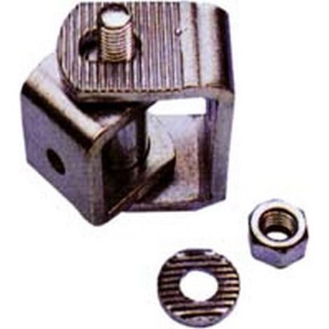 10PZ CARDINE REGOLABILE PER CANCELLO ART.370 - mm.35x57x60h. grande