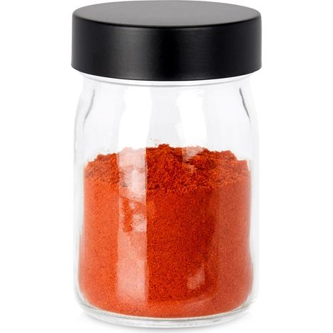 Récipient en verre pour produits en vrac avec bouchon à vis 250 ml (1/5)