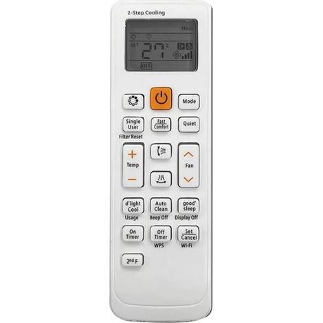 TéLéCommande de Climatiseur AdaptéE au Climatiseur Samsung DB93-11489L DB93-11115K DB93-14195A-Ywey (1/4)