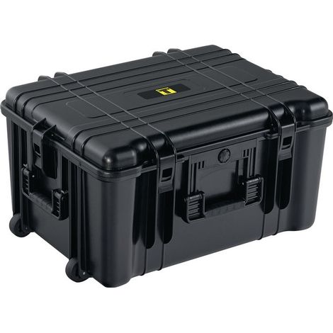 Valise plastique DinoPlus L495xL665xH340 mm ABS 2 poignées noir 73 l