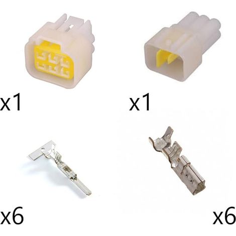 Kit Connecteur furukawa 090 Mâle Femelle 6 Voies