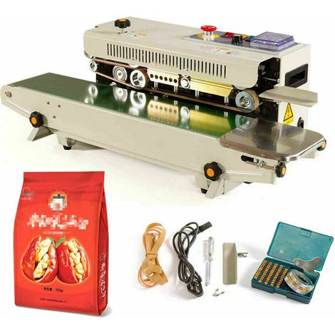 FR770 Horizontal Continuous Sealer Constant Heat Plastic Bag Sealing Machine (1/5)
