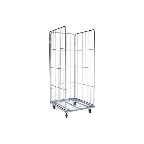 kaiserkraft Carrello per biancheria 3 lati alt x largh x