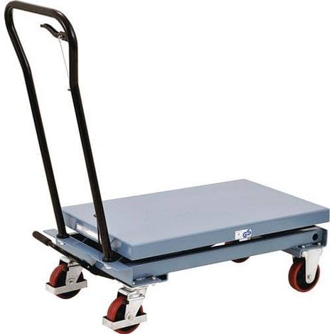 TECWERK Scherenhubtischwagen Trgf.150kg Hubber.220-720mm fusshydraulisch TECWERK (1/2)