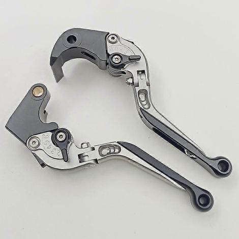 Modification pour moto Suzuki GSXR1000 2005-2006 : levier de frein, d'embrayage, de klaxon (gris) (1/5)