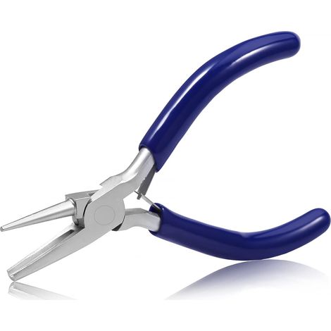 Pince à Bec Concave 12,7cm, Mini Pince de Précision pour Bijoux et Loisirs Créatifs, Outil de Fabrication