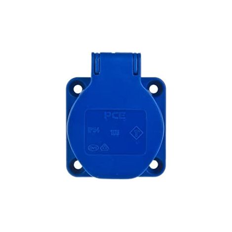 10/16A 2P+Z SCHUKO 230V BLEU IP54 105-0B SOCKET 105-0B MASK5907711107170 PCE