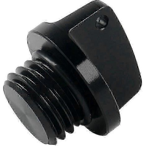 Bouchon de remplissage d'huile M20x2,5 compatible avec Honda 400X, CB250F, CB300F, CB400F, CB400SF, CB500F, CB500X, CB1100, VFR1200F, VFR1200X, VTR1000F, X-4 (Noir) (1/5)