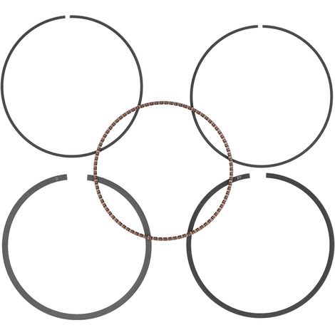 Lot de 5 segments de piston 177F de rechange, haute dureté, épaisseur 0,08 pouce, pour générateur à essence et pompe à eau. Accessoires (1/5)