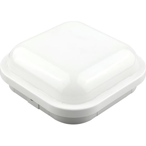 Aplique de Pared IP65 Blanco Cuadrado 15W Fría Matel