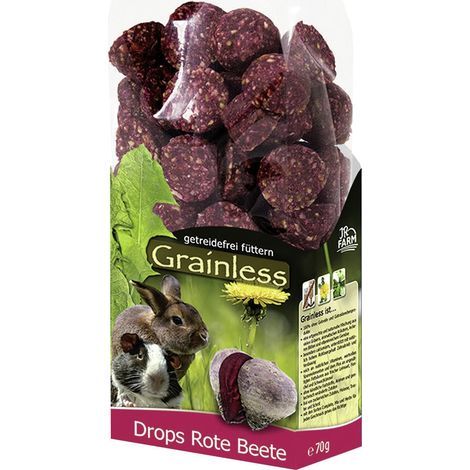 JR Farm Grainless Drops Nagersnack 140 g Rote Beete