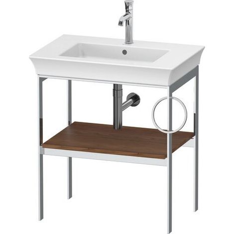 DURAVIT WT4543R7777 Console métallique pour montage au sol White Tulip (1/2)