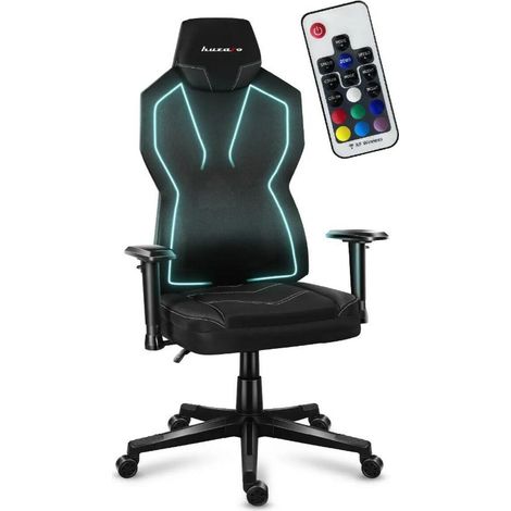 Huzaro Combat 6.2 Gamingstuhl Schwarz RGB Anpassbar