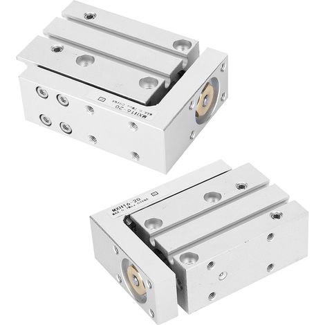 Guide linéaire de précision MXH16 avec vérin pneumatique à double effet, table coulissante (MXH16-20) (1/5)