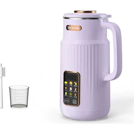 (Violet) Machine à lait de soja 850 ml, extracteur de jus électrique, mixeur, disjoncteur, 220 V (1/5)