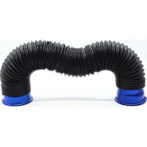Enowelir Tuyau Flexible Réglable De 3 Pouces Pour Admission D'Air Froid Turbo Voiture (1/4)