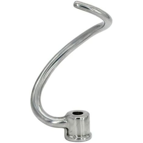 Crochet pétrisseur de rechange de 7 litres pour batteur sur socle Kitchenaid Ksm7990 Ksm7581 - Acier inoxydable,de dyk. (1/3)