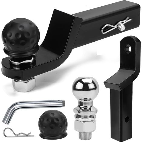 Attelage de remorque de 5 cm en Acier pour véhicules, remorque, SUV, Camion, Dirt Bike (1/5)