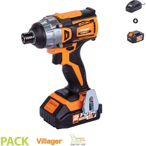 Visseuse à choc sans fil 18V 180Nm avec batterie et chargeur Fuse VLN 5420 Villager (1/3)