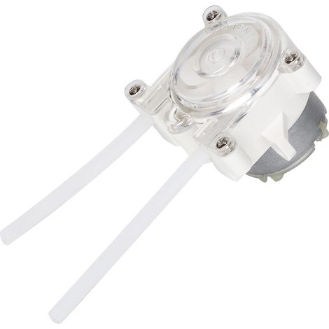 Mini pompe péristaltique 6V pour liquides, idéale pour le jardin, le dosage et l'utilisation comme pompe à tuyau pour aquarium et analyses en laboratoire. (1/5)