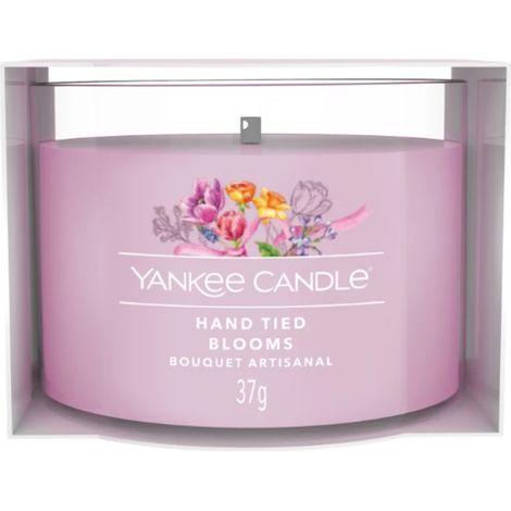Bougie Yankee Candle Mini, fleurs nouées à la main, 37 g