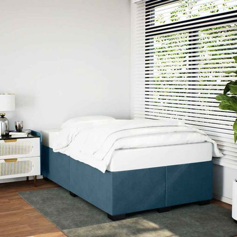 Bettgestell Blau 120x190 cm Samt (1/5)