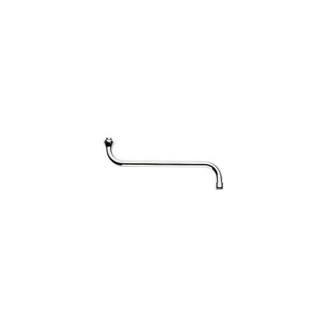 Grohe, Collo a S DN15 per rubinetteria da cucina 300 mm, Nero, 13017000 (1/3)