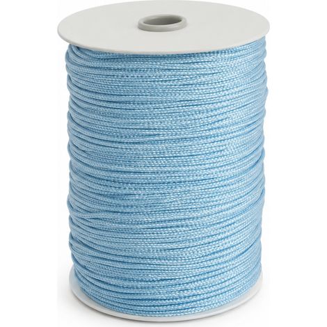CORDINO PER TENDE E VENEZIANE- - ø mm.3x300mt. - celeste - 1 rotolo