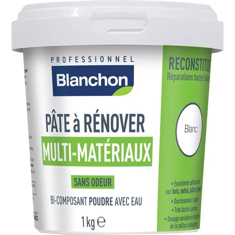 Pâte Rénovation Multi-matériaux Nettoie, Dégraisse, Rénove Sans Effort - Blanchon