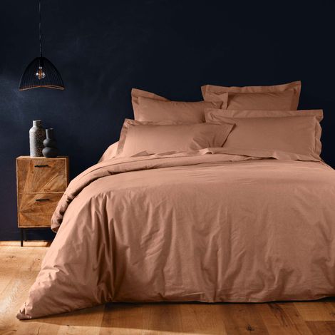 Housse de Couette "Lina" 240x220cm Rose Blush