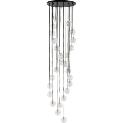 Lampada a sospensione grande trasparente Aurora 10258 TK Lighting (1/5)