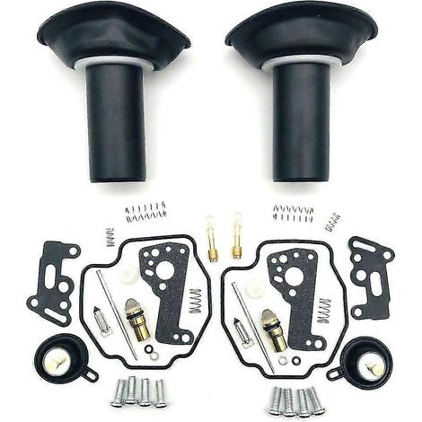 Kit de réparation de carburateur Yamaha Virago XV535 (1990-2001) - Pièces détachées pour moto (diaphragme et piston) (1/4)