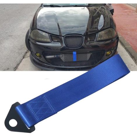 Câble de remorquage haute résistance, câble de remorquage pour voiture, équipement de traction pour voiture, décoration de pare-chocs avant (1/5)