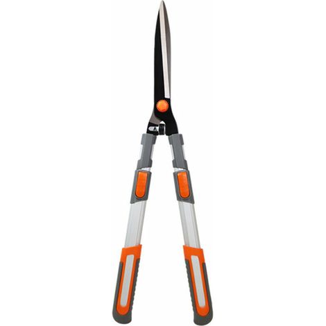 Cisailles à Haies Télescopique Manuel 78-86CM,Lame en Acier SK-5,Poignée Ergonomique, Haies et arbuste Faciles à Tailler,Cisailles Haies Professionnel