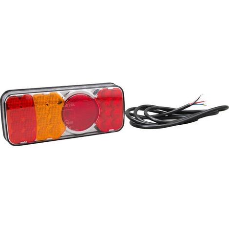 Luz trasera multifunci贸n Izda. LED'rectangular 12-24 V 200,5 x 85 x 40 mm UNIVERSAL LA40033