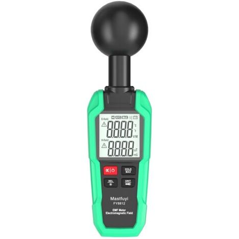 EMF Compteur Geiger DéTecteur de Rayonnement NucléAire DosimèTre de Rayonnement DéTecteur de Rayonnement à Onde éLectromagnéTique (1/5)