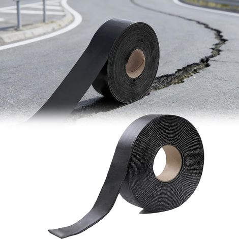 Bitumen Tape 15 m x 5 cm, Bitumen Adhesive Roof Tape, Roll Bitumen Roof, Moisture Resistant, Suitable for Roads and Roofs (1/5)
