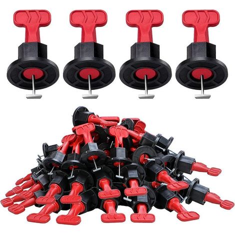 Kit de nivellement de carrelage 100 cales de nivellement