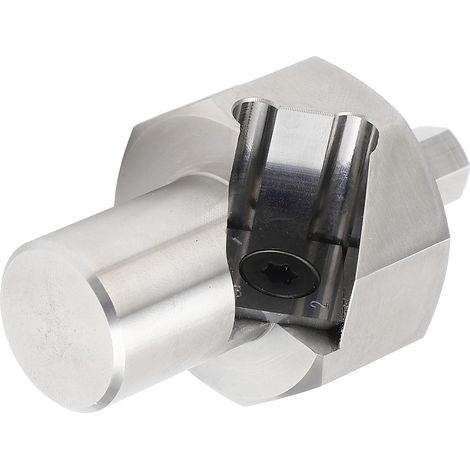 Outil d'ébavurage pour trou de chien 20 mm, alésoir chanfreineur 9 mm, queue hexagonale, lame alliage T10, acier inoxydable (1/5)