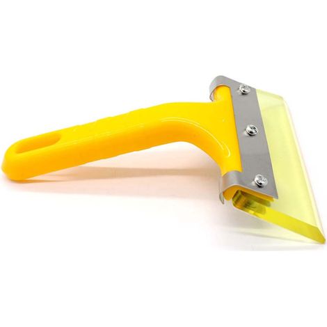 Ortviai Raclette pour vitres automobile AP3545 en caoutchouc résistant et manche plastique orange