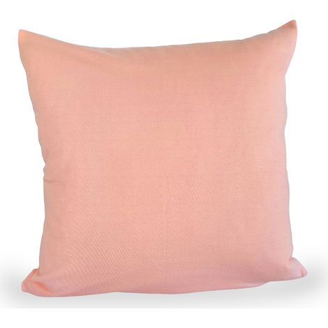 Funda de almohada de punto KZ 40x40 algodón salmón