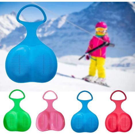 4X Schneeflitzer zum Rodeln - Schneerutscher für die ganze Familie - Schlitten