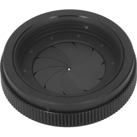 Ouverture d'iris 1,5 à 29 mm ID 55 mm OD M42 Condensateur à diaphragme pour système optique (1/5)