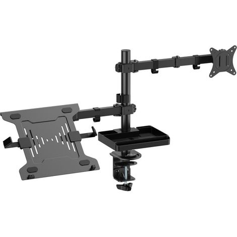 Support articulé Advance XtendMounts Flex Noir pour écran plat ou incurvé de 17 à 32