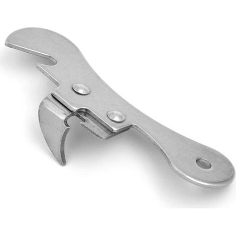 Safe Cut Can Opener Innovative Multifunctional Stainless Steel Can Punch Bottle Opener for Home (1/5)