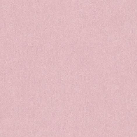 Papier peint uni rose Tapisserie intissée effet textile pour salle de bains Papier peint monochrome moderne idéal pour chambre (1/4)