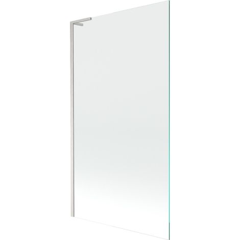 Mexen Next L paroi de baignoire 1-volet 100 x 150 cm, transparent, nickel brossé - 895-100-000-03-00-97 (1/5)