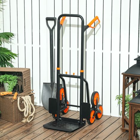 Porte-marche à main pliable châssis en acier max 120 kg-Ha
