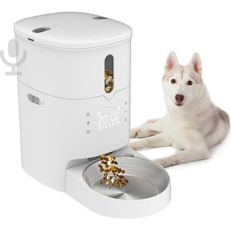 Distributeur automatique de croquettes pour chats et chiens, distributeur de nourriture sèche, distributeur programmable de 3 litres pour chats