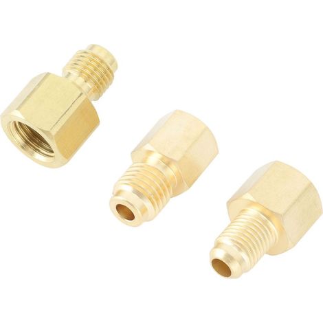 3 Adaptateurs Laiton Climatiseur – Port Charge Portable Sous Vide Durable pour Appareils Ménagers, Compatibles Multi-connecteurs (1/5)